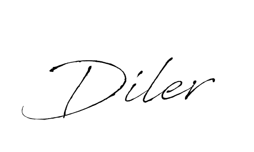 It looks lik you need a new signature style for name Diler. Design unique handwritten (Antro_Vectra) signature with our free signature maker in just a few clicks. Diler signature style 6 images and pictures png