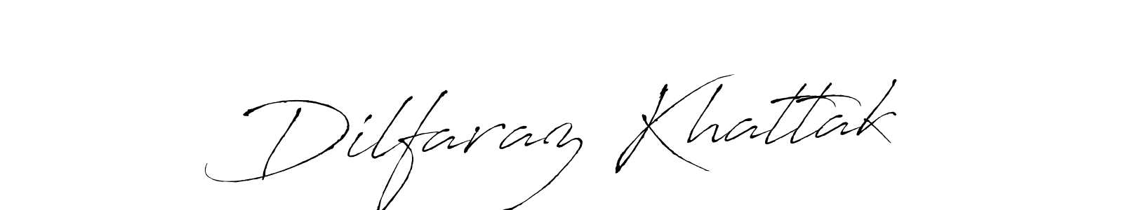 Also we have Dilfaraz Khattak name is the best signature style. Create professional handwritten signature collection using Antro_Vectra autograph style. Dilfaraz Khattak signature style 6 images and pictures png