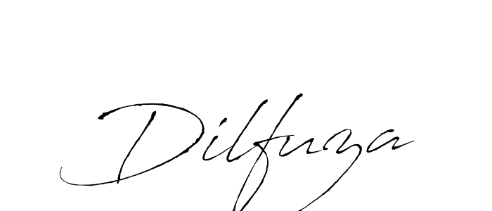 The best way (Antro_Vectra) to make a short signature is to pick only two or three words in your name. The name Dilfuza include a total of six letters. For converting this name. Dilfuza signature style 6 images and pictures png