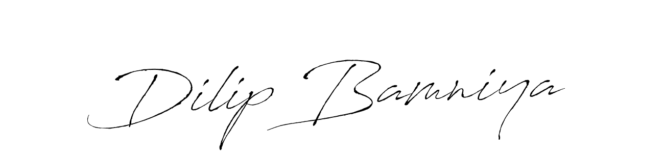 You should practise on your own different ways (Antro_Vectra) to write your name (Dilip Bamniya) in signature. don't let someone else do it for you. Dilip Bamniya signature style 6 images and pictures png
