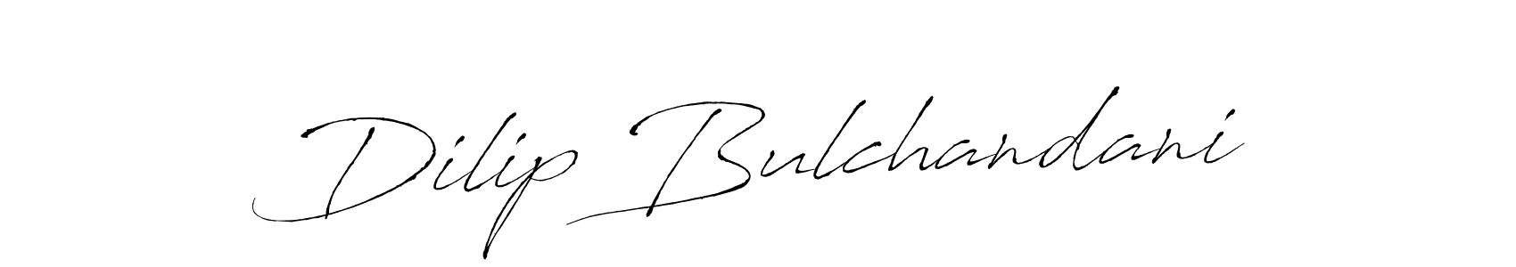 Also we have Dilip Bulchandani name is the best signature style. Create professional handwritten signature collection using Antro_Vectra autograph style. Dilip Bulchandani signature style 6 images and pictures png