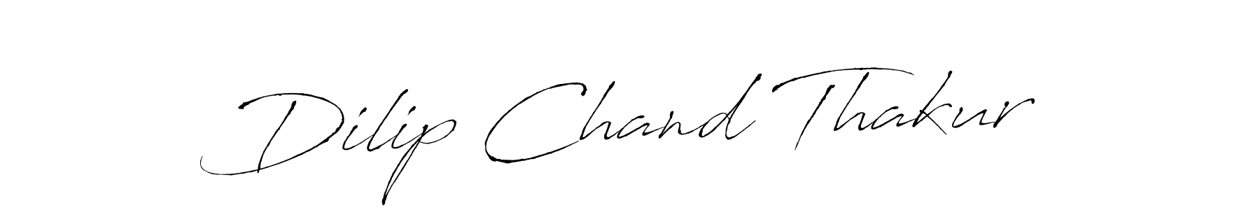 Make a beautiful signature design for name Dilip Chand Thakur. With this signature (Antro_Vectra) style, you can create a handwritten signature for free. Dilip Chand Thakur signature style 6 images and pictures png