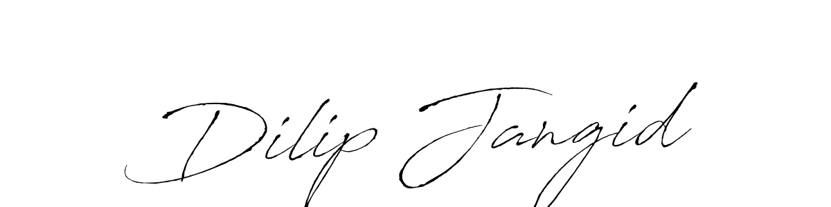 Also You can easily find your signature by using the search form. We will create Dilip Jangid name handwritten signature images for you free of cost using Antro_Vectra sign style. Dilip Jangid signature style 6 images and pictures png