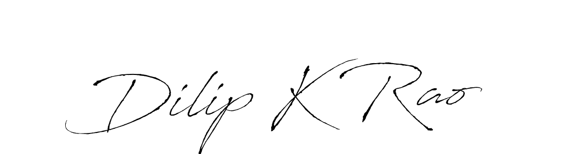 It looks lik you need a new signature style for name Dilip K Rao. Design unique handwritten (Antro_Vectra) signature with our free signature maker in just a few clicks. Dilip K Rao signature style 6 images and pictures png