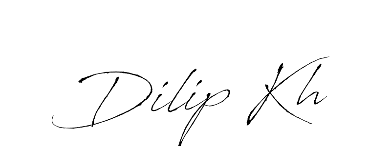 You can use this online signature creator to create a handwritten signature for the name Dilip Kh. This is the best online autograph maker. Dilip Kh signature style 6 images and pictures png