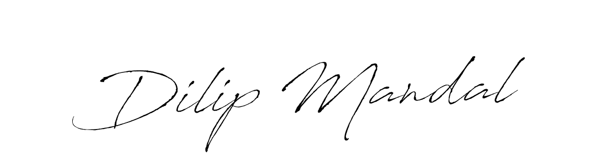 Also we have Dilip Mandal name is the best signature style. Create professional handwritten signature collection using Antro_Vectra autograph style. Dilip Mandal signature style 6 images and pictures png