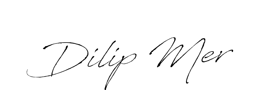 Similarly Antro_Vectra is the best handwritten signature design. Signature creator online .You can use it as an online autograph creator for name Dilip Mer. Dilip Mer signature style 6 images and pictures png