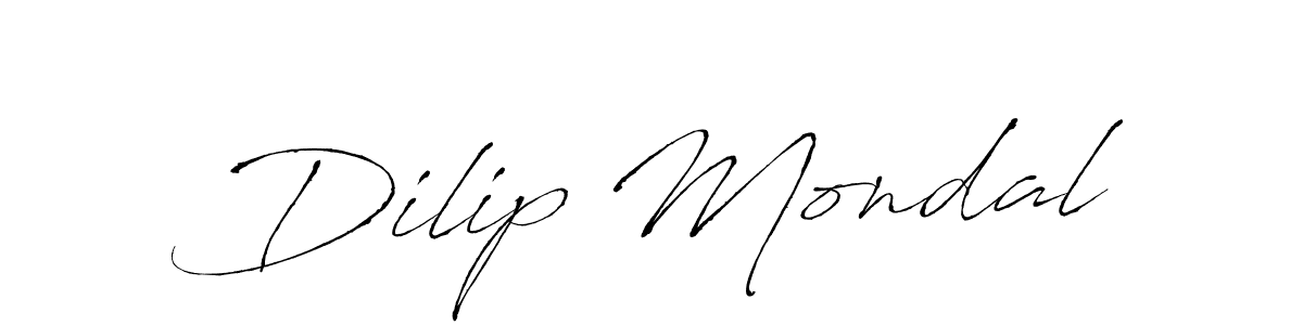 Make a beautiful signature design for name Dilip Mondal. Use this online signature maker to create a handwritten signature for free. Dilip Mondal signature style 6 images and pictures png