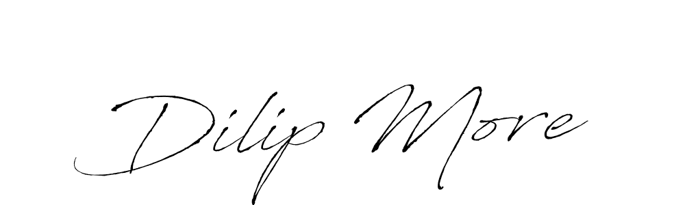 Once you've used our free online signature maker to create your best signature Antro_Vectra style, it's time to enjoy all of the benefits that Dilip More name signing documents. Dilip More signature style 6 images and pictures png