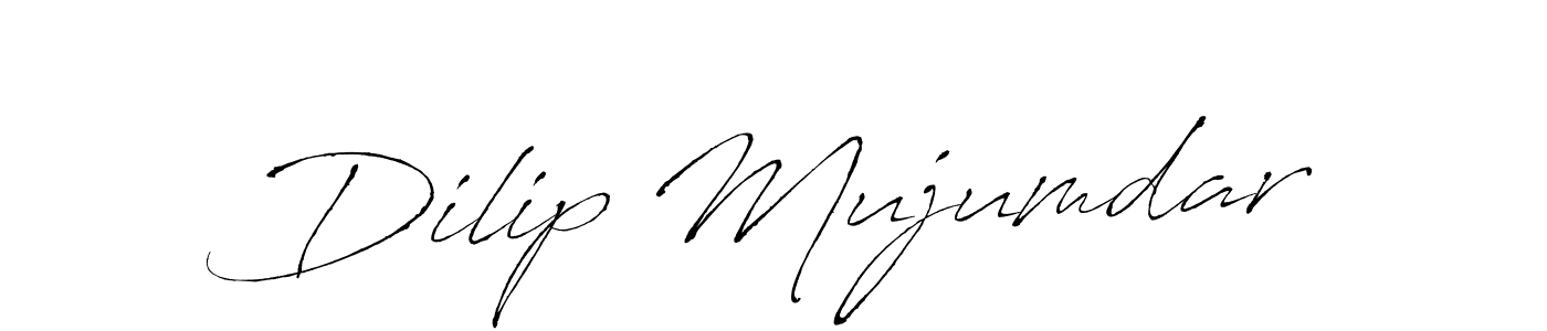 Dilip Mujumdar stylish signature style. Best Handwritten Sign (Antro_Vectra) for my name. Handwritten Signature Collection Ideas for my name Dilip Mujumdar. Dilip Mujumdar signature style 6 images and pictures png