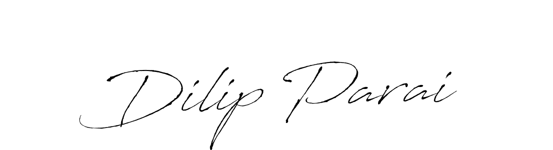 The best way (Antro_Vectra) to make a short signature is to pick only two or three words in your name. The name Dilip Parai include a total of six letters. For converting this name. Dilip Parai signature style 6 images and pictures png