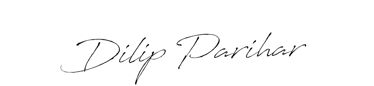 Create a beautiful signature design for name Dilip Parihar. With this signature (Antro_Vectra) fonts, you can make a handwritten signature for free. Dilip Parihar signature style 6 images and pictures png