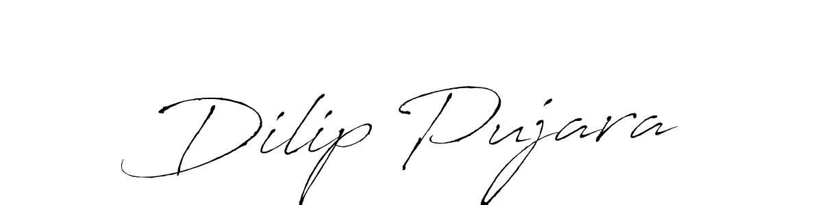 Make a short Dilip Pujara signature style. Manage your documents anywhere anytime using Antro_Vectra. Create and add eSignatures, submit forms, share and send files easily. Dilip Pujara signature style 6 images and pictures png