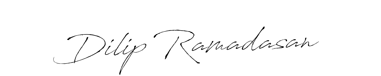 Use a signature maker to create a handwritten signature online. With this signature software, you can design (Antro_Vectra) your own signature for name Dilip Ramadasan. Dilip Ramadasan signature style 6 images and pictures png