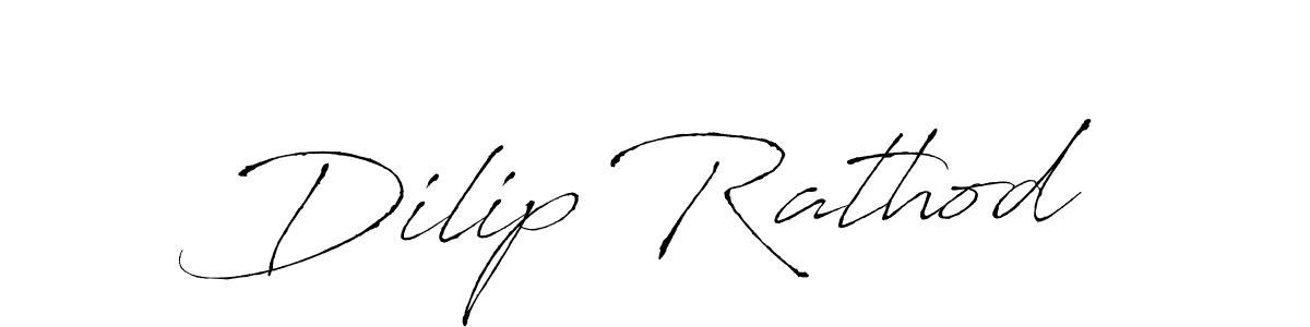 Dilip Rathod stylish signature style. Best Handwritten Sign (Antro_Vectra) for my name. Handwritten Signature Collection Ideas for my name Dilip Rathod. Dilip Rathod signature style 6 images and pictures png