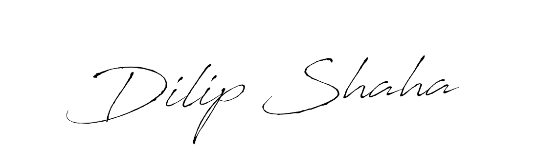 How to make Dilip Shaha signature? Antro_Vectra is a professional autograph style. Create handwritten signature for Dilip Shaha name. Dilip Shaha signature style 6 images and pictures png