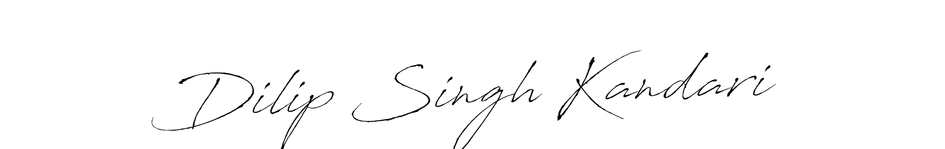 You should practise on your own different ways (Antro_Vectra) to write your name (Dilip Singh Kandari) in signature. don't let someone else do it for you. Dilip Singh Kandari signature style 6 images and pictures png