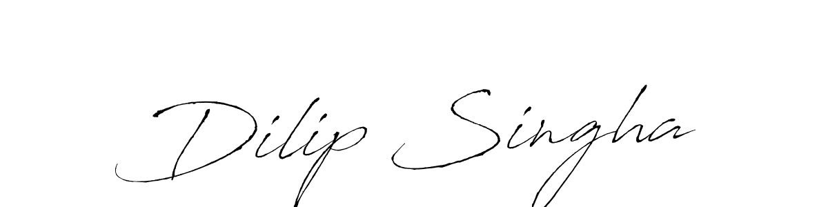 It looks lik you need a new signature style for name Dilip Singha. Design unique handwritten (Antro_Vectra) signature with our free signature maker in just a few clicks. Dilip Singha signature style 6 images and pictures png