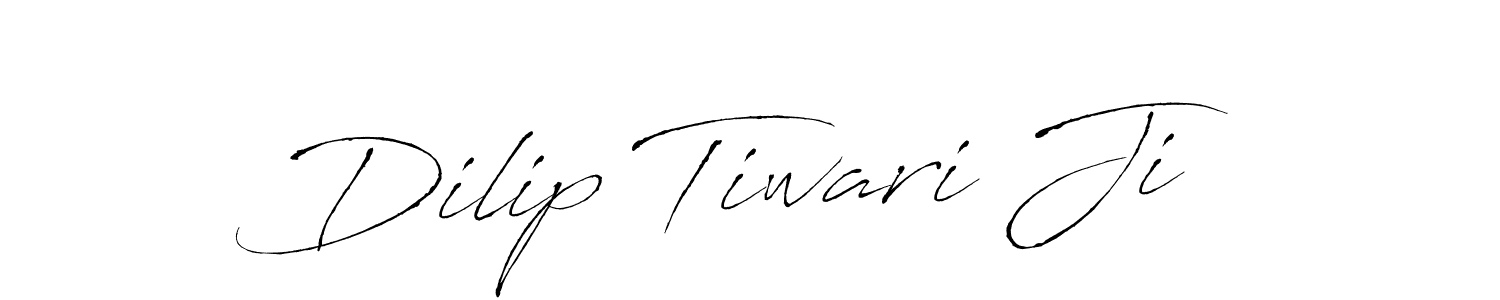 Use a signature maker to create a handwritten signature online. With this signature software, you can design (Antro_Vectra) your own signature for name Dilip Tiwari Ji. Dilip Tiwari Ji signature style 6 images and pictures png