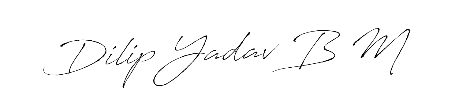 Here are the top 10 professional signature styles for the name Dilip Yadav B M. These are the best autograph styles you can use for your name. Dilip Yadav B M signature style 6 images and pictures png
