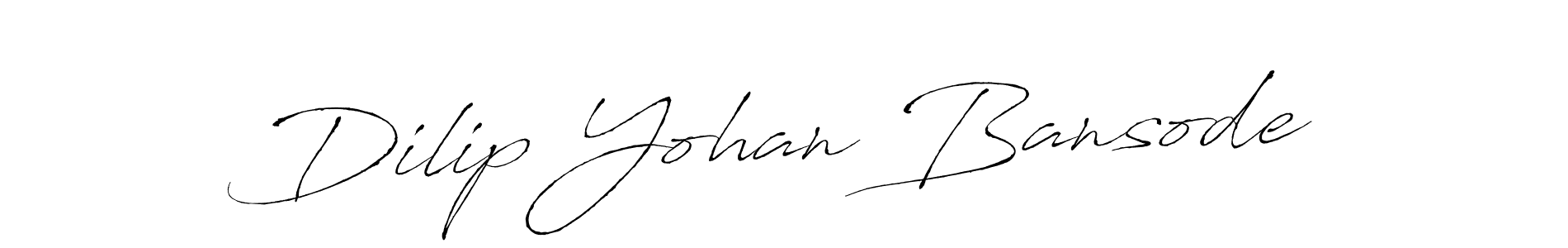 Dilip Yohan Bansode stylish signature style. Best Handwritten Sign (Antro_Vectra) for my name. Handwritten Signature Collection Ideas for my name Dilip Yohan Bansode. Dilip Yohan Bansode signature style 6 images and pictures png