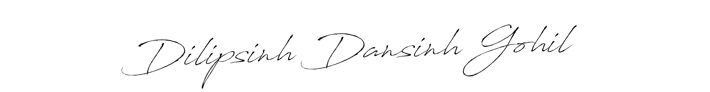 Make a short Dilipsinh Dansinh Gohil signature style. Manage your documents anywhere anytime using Antro_Vectra. Create and add eSignatures, submit forms, share and send files easily. Dilipsinh Dansinh Gohil signature style 6 images and pictures png