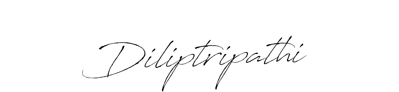 Also we have Diliptripathi name is the best signature style. Create professional handwritten signature collection using Antro_Vectra autograph style. Diliptripathi signature style 6 images and pictures png