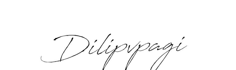 Use a signature maker to create a handwritten signature online. With this signature software, you can design (Antro_Vectra) your own signature for name Dilipvpagi. Dilipvpagi signature style 6 images and pictures png