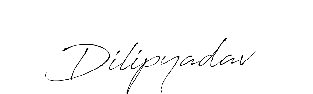 Also we have Dilipyadav name is the best signature style. Create professional handwritten signature collection using Antro_Vectra autograph style. Dilipyadav signature style 6 images and pictures png