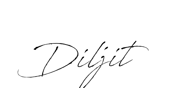 Create a beautiful signature design for name Diljit. With this signature (Antro_Vectra) fonts, you can make a handwritten signature for free. Diljit signature style 6 images and pictures png