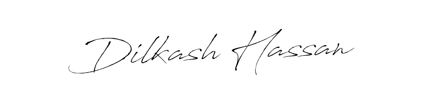 Create a beautiful signature design for name Dilkash Hassan. With this signature (Antro_Vectra) fonts, you can make a handwritten signature for free. Dilkash Hassan signature style 6 images and pictures png