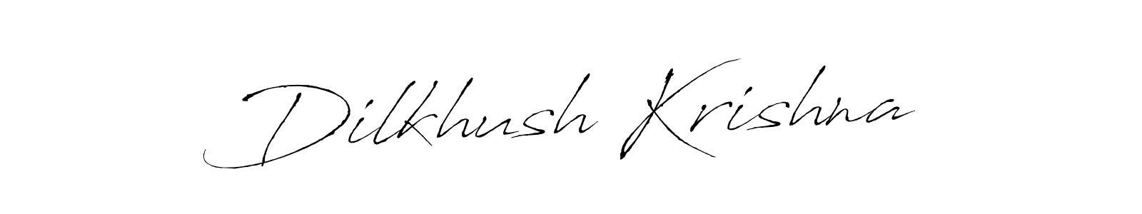 Antro_Vectra is a professional signature style that is perfect for those who want to add a touch of class to their signature. It is also a great choice for those who want to make their signature more unique. Get Dilkhush Krishna name to fancy signature for free. Dilkhush Krishna signature style 6 images and pictures png