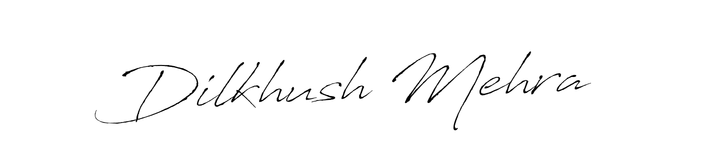 You should practise on your own different ways (Antro_Vectra) to write your name (Dilkhush Mehra) in signature. don't let someone else do it for you. Dilkhush Mehra signature style 6 images and pictures png