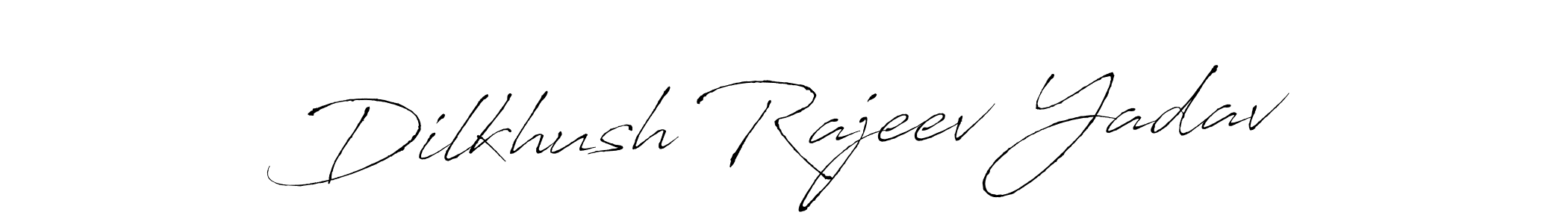 Also You can easily find your signature by using the search form. We will create Dilkhush Rajeev Yadav name handwritten signature images for you free of cost using Antro_Vectra sign style. Dilkhush Rajeev Yadav signature style 6 images and pictures png