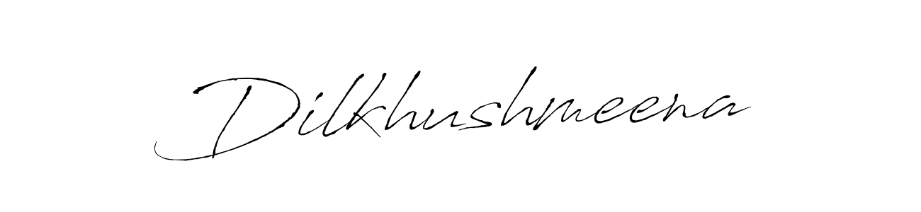 Also we have Dilkhushmeena name is the best signature style. Create professional handwritten signature collection using Antro_Vectra autograph style. Dilkhushmeena signature style 6 images and pictures png