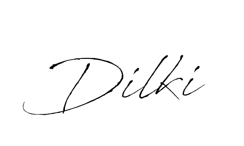 How to make Dilki name signature. Use Antro_Vectra style for creating short signs online. This is the latest handwritten sign. Dilki signature style 6 images and pictures png