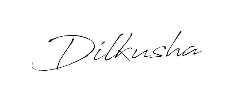 Use a signature maker to create a handwritten signature online. With this signature software, you can design (Antro_Vectra) your own signature for name Dilkusha. Dilkusha signature style 6 images and pictures png