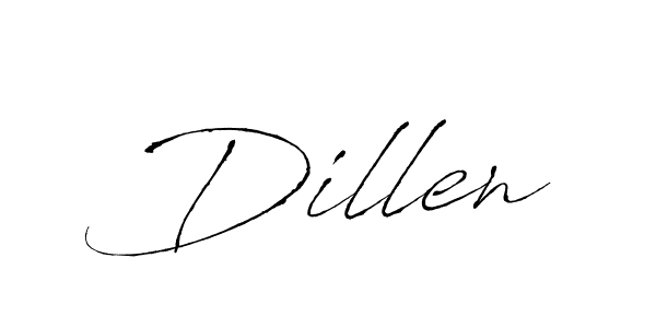 It looks lik you need a new signature style for name Dillen. Design unique handwritten (Antro_Vectra) signature with our free signature maker in just a few clicks. Dillen signature style 6 images and pictures png