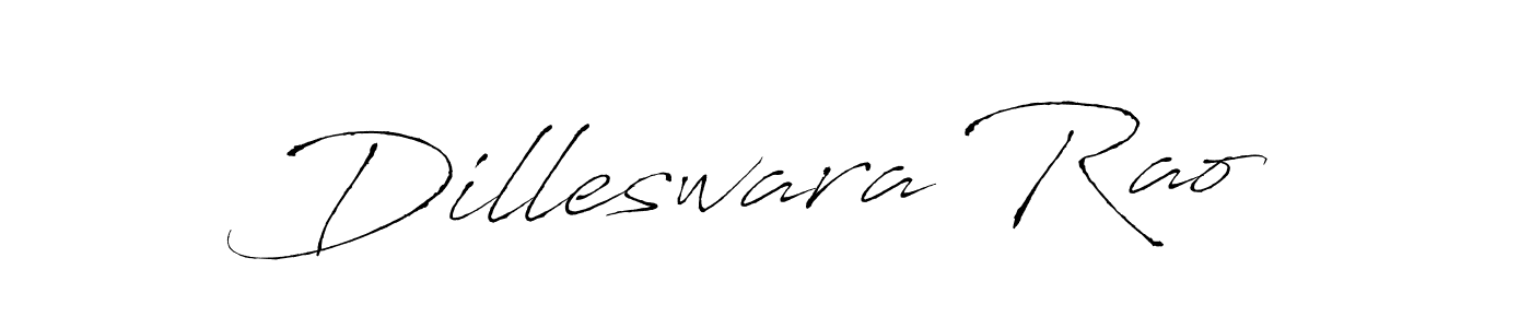 Dilleswara Rao stylish signature style. Best Handwritten Sign (Antro_Vectra) for my name. Handwritten Signature Collection Ideas for my name Dilleswara Rao. Dilleswara Rao signature style 6 images and pictures png