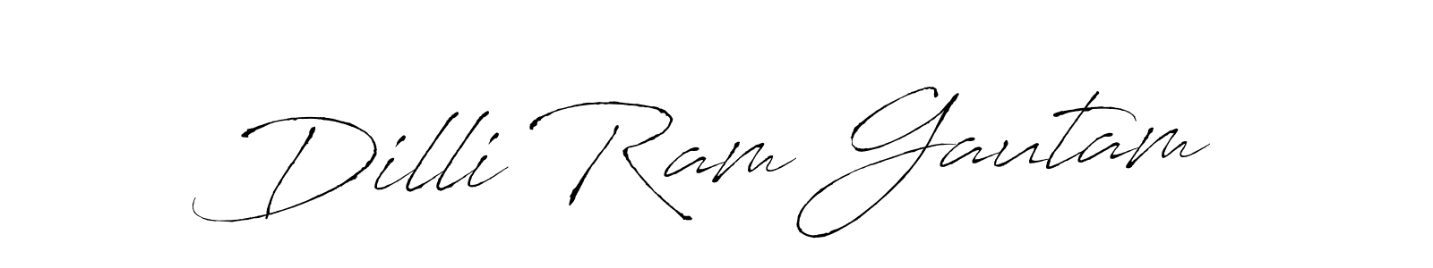 It looks lik you need a new signature style for name Dilli Ram Gautam. Design unique handwritten (Antro_Vectra) signature with our free signature maker in just a few clicks. Dilli Ram Gautam signature style 6 images and pictures png