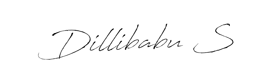 How to Draw Dillibabu S signature style? Antro_Vectra is a latest design signature styles for name Dillibabu S. Dillibabu S signature style 6 images and pictures png