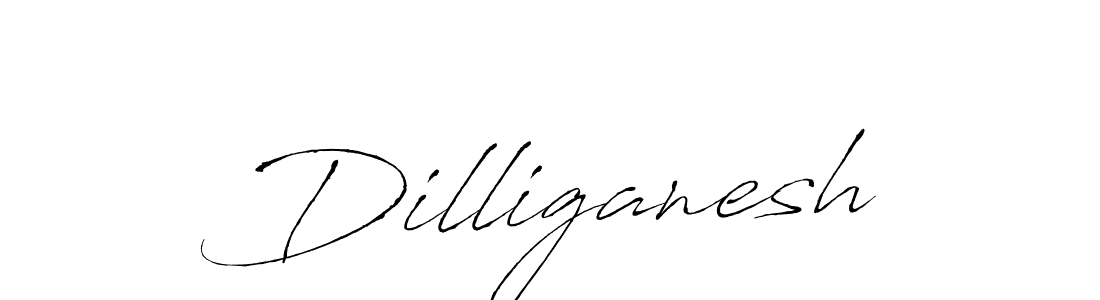You should practise on your own different ways (Antro_Vectra) to write your name (Dilliganesh) in signature. don't let someone else do it for you. Dilliganesh signature style 6 images and pictures png