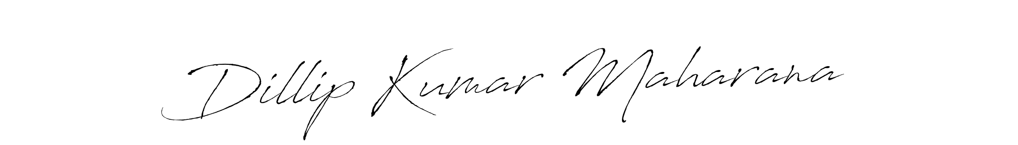 How to make Dillip Kumar Maharana signature? Antro_Vectra is a professional autograph style. Create handwritten signature for Dillip Kumar Maharana name. Dillip Kumar Maharana signature style 6 images and pictures png