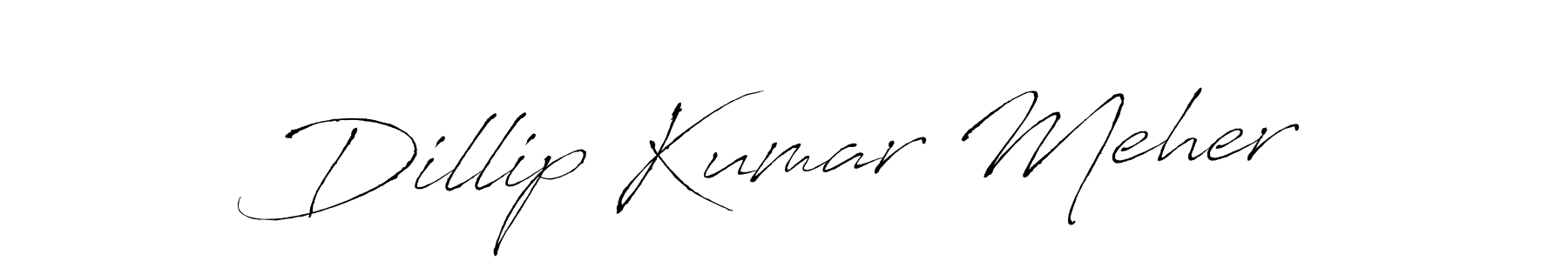 This is the best signature style for the Dillip Kumar Meher name. Also you like these signature font (Antro_Vectra). Mix name signature. Dillip Kumar Meher signature style 6 images and pictures png