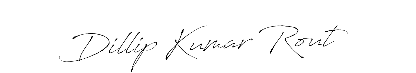 Use a signature maker to create a handwritten signature online. With this signature software, you can design (Antro_Vectra) your own signature for name Dillip Kumar Rout. Dillip Kumar Rout signature style 6 images and pictures png