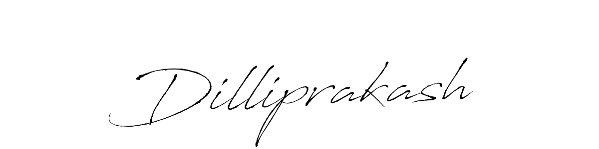 Also You can easily find your signature by using the search form. We will create Dilliprakash name handwritten signature images for you free of cost using Antro_Vectra sign style. Dilliprakash signature style 6 images and pictures png