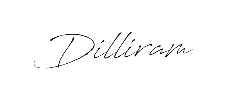 Create a beautiful signature design for name Dilliram. With this signature (Antro_Vectra) fonts, you can make a handwritten signature for free. Dilliram signature style 6 images and pictures png