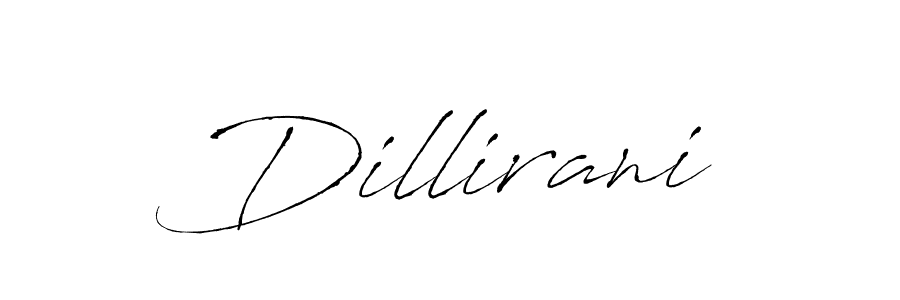 if you are searching for the best signature style for your name Dillirani. so please give up your signature search. here we have designed multiple signature styles  using Antro_Vectra. Dillirani signature style 6 images and pictures png