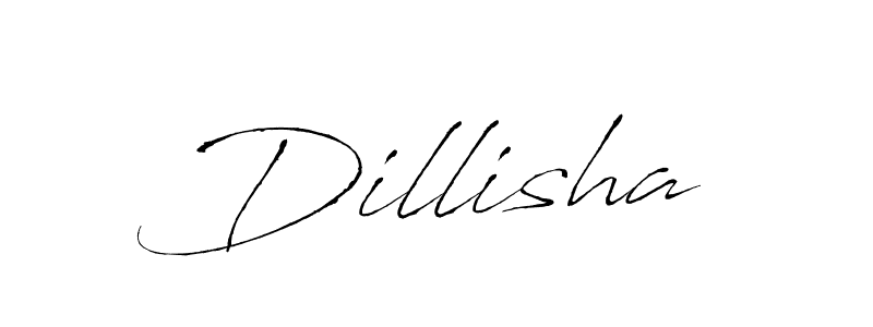 Also we have Dillisha name is the best signature style. Create professional handwritten signature collection using Antro_Vectra autograph style. Dillisha signature style 6 images and pictures png