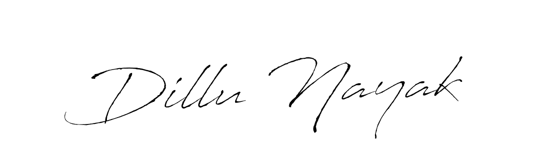 Dillu Nayak stylish signature style. Best Handwritten Sign (Antro_Vectra) for my name. Handwritten Signature Collection Ideas for my name Dillu Nayak. Dillu Nayak signature style 6 images and pictures png